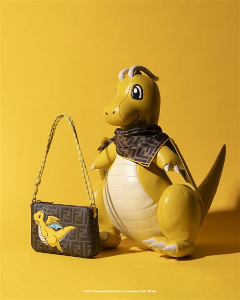 fendi x pokémon|fendi and fragment made pokemon.